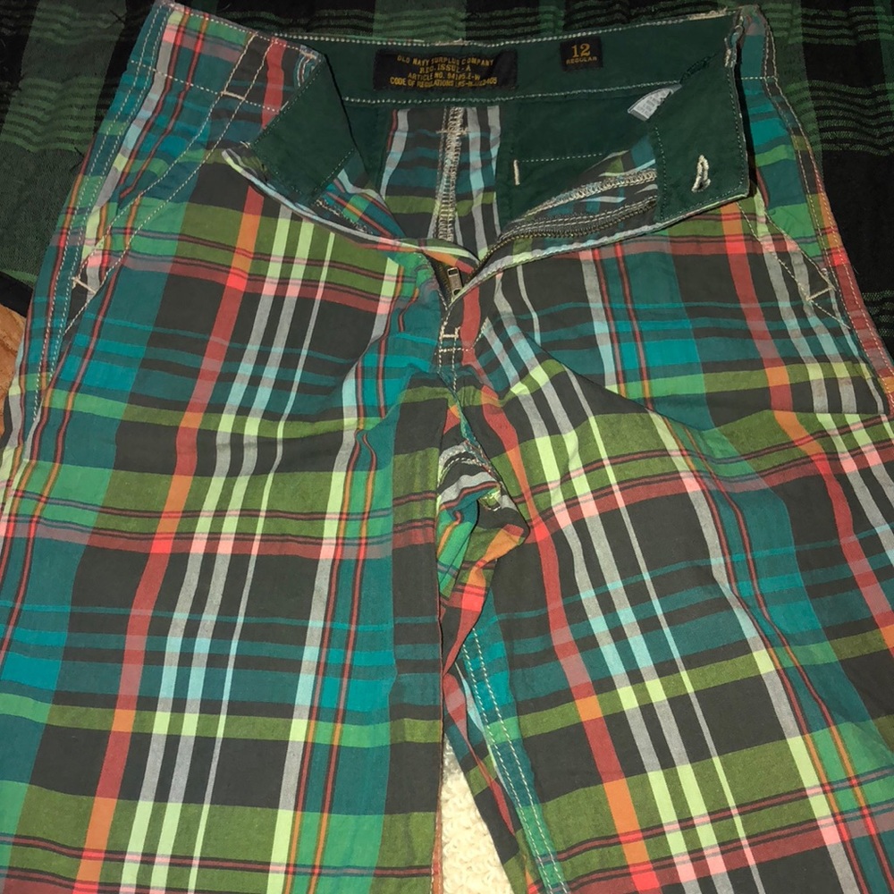 Big Boy Plaid Bermuda Shorts